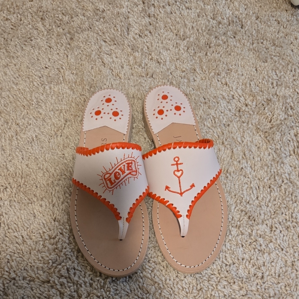 Jack Rogers Love &‎ Anchor Sandals
